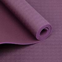Covoraș fitness Bodhi Yoga Lotus Pro Audergine/Light Aubergine imaginea #5 — magazin online Desire.md