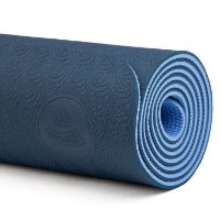 Covoraș fitness Bodhi Yoga Lotus Pro Blue/Light Blue imaginea #4 — magazin online Desire.md
