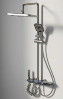 Душевой набор Mona С-5 Gun Grey фото №2 — интернет-магазин Desire.md