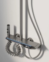 Душевой набор Mona С-5 Gun Grey фото №4 — интернет-магазин Desire.md