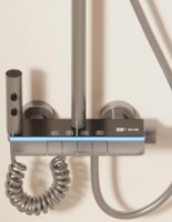 Душевой набор Mona С-86 Gun Grey фото №3 — интернет-магазин Desire.md