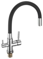 Смеситель для кухни Lave 015 K Black/Chrome