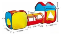 Cort cu tunel de joacă ChiToys (995-7011D) imaginea #2 — magazin online Desire.md