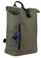 Городской рюкзак Tucano Gommo Rolltop 15.6 Military Green (BKGOMRT15-VM) фото №4 — интернет-магазин Desire.md