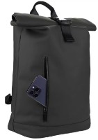 Городской рюкзак Tucano Gommo Rolltop 15.6 Black (BKGOMRT15-BK) фото №3 — интернет-магазин Desire.md