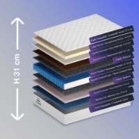 Ортопедический матрас Almir Latex Plus 100x200 фото №2 — интернет-магазин Desire.md