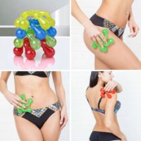 Instrument pentru masaj anticelitic Chudesnik CR5CRZ Verde imaginea #2 — magazin online Desire.md