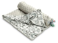 Plapumă pentru bebeluși Sensillo  Minky Grey Folk 75x100cm imaginea #3 — magazin online Desire.md