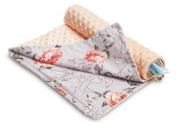 Plapumă pentru bebeluși Sensillo  Minky Peach Magical Garden 75x100cm imaginea #2 — magazin online Desire.md