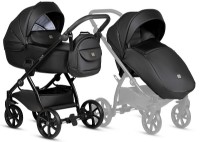 Carucior Tutis Uno 5+ Leather 2in1 Jet Black (1402699) imaginea #3 — magazin online Desire.md