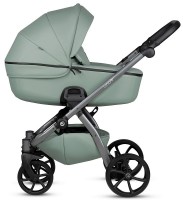 Carucior Tutis Uno 5+ Leather 2in1 Sage (1402039) imaginea #2 — magazin online Desire.md