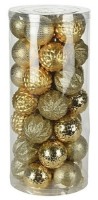 Ёлочные шары Christmas Gold (51165)