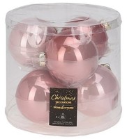 Ёлочные шары Christmas Light Pink (36849)