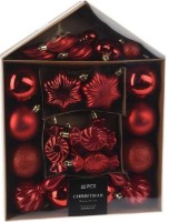 Набор ёлочных игрушек Christmas Red (54243) 32pcs