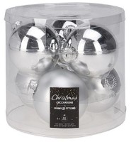 Ёлочные шары Christmas Silver (36847)
