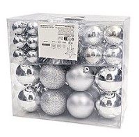 Набор ёлочных игрушек Christmas Silver (51161)