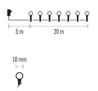 Гирлянда Emos D5AM03 фото №5 — интернет-магазин Desire.md