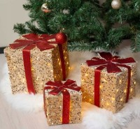 Instalație de Crăciun Christmas 15/20/25сm (54503) 3pcs