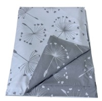 Пододеяльник ES 160x120cm Dandelions White/Grey
