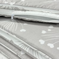 Бортик в кроватку ES White & Grey Dandelions 120x60cm Set фото №5 — интернет-магазин Desire.md