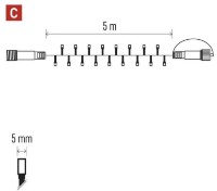 Гирлянда Emos D1AM02 фото №2 — интернет-магазин Desire.md