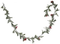 Декоративный цветок Christmas 180cm (52600)