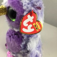 Jucărie de pluș Ty Owlivia the Purple Owl 15cm (TY37364) imaginea #3 — magazin online Desire.md