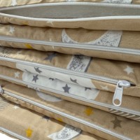 Бортик в кроватку ES Cappuccino Clouds 120x60cm Set фото №2 — интернет-магазин Desire.md