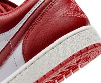 Кеды мужские Nike Air Jordan 1 Low Se White/Dune Red/Lobster/Sail/Vachetta Tan, s.43 фото №8 — интернет-магазин Desire.md