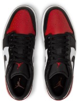 Кеды мужские Nike Air Jordan 1 Low White/Varsity Red/Black, s.42.5 фото №4 — интернет-магазин Desire.md