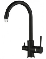 Baterie bucătărie Aquasanita Helika 2963 Black metallic