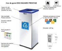 Урна Alda 127C фото №2 — интернет-магазин Desire.md