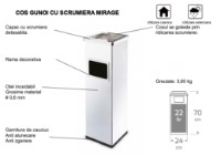 Coș de gunoi Alda Mirage (680) 22L imaginea #2 — magazin online Desire.md