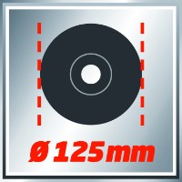 Углошлифовальная машина Einhell TC-AG 125/850 фото №5 — интернет-магазин Desire.md