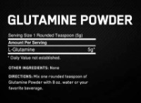 Aminoacizi Optimum Nutrition Glutamine 600g imaginea #2 — magazin online Desire.md
