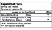 Витамины Biotech Ginkgo Biloba 90tab фото №2 — интернет-магазин Desire.md