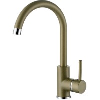 Baterie bucătărie Aquasanita Helika 5523 Brass imaginea #1 — magazin online Desire.md