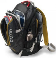 Rucsac pentru oraș Dicota Backpack Active black/yellow (D31048) imaginea #2 — magazin online Desire.md