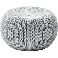 Pouf Knit Gray (227766)