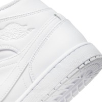 Bocanci pentru bărbați Nike Air Jordan 1 Mid Triple White, s.44 imaginea #8 — magazin online Desire.md