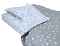 Детское постельное белье ES 120x60cm Stars Beige 3pcs
