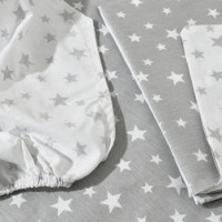 Детское постельное белье ES 120x60cm Stars Beige 3pcs фото №4 — интернет-магазин Desire.md
