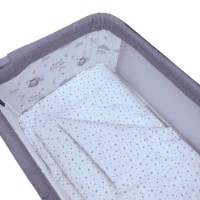 Детское постельное белье ES Little Beige Stars 5pcs