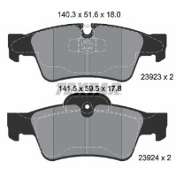 Set placute frână TEXTAR 2392302 imaginea #3 — magazin online Desire.md