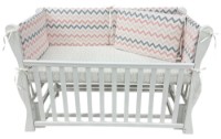 Бортик в кроватку ES Zig-Zag 120x60cm Set фото №2 — интернет-магазин Desire.md