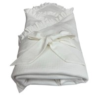 Plic pentru bebeluși ES Ivory 90x90cm imaginea #2 — magazin online Desire.md