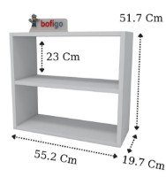 Etajeră Nex Home 13-06-01 White imaginea #3 — magazin online Desire.md