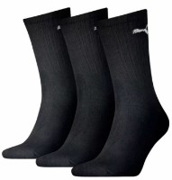 Ciorapi pentru bărbați Puma Crew Sock 3P Black 39-42