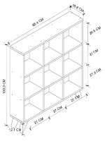Etajeră Bofigo 15-08-02 Pine imaginea #2 — magazin online Desire.md