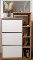 Обувница Nex Home 18-04-21 Oak/White фото №1 — интернет-магазин Desire.md